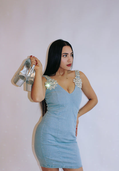 MALOA DENIM DRESS