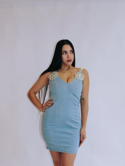 MALOA DENIM DRESS